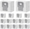 16 Packungen Q5 Staubbeutel für Roborock Q5 Max+, Q7 M5+, Q10 S5+, Q10 X5+, 3.6L Staubsaugerbeutel für Q5, Q5+, Q5 Pro+, Q8 Max+, Q7, Q7+, Q7 Max+, S8+, S8 Pro Ultra, S7 Pro Ultra, S7 MaxV Ultra