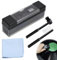 Vinyl Record Cleaning Kit 4-in-1 with Soft Velvet Record Brush Carbon Fibre Tylus Brush and Cleaning Cloth Anti-Static Vinyl Cleaning Kit for DVD LP CD Remove Dust Dirt Fingerprints and Other