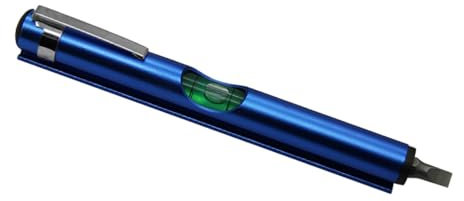 Portable Hand Tool Multifunctional Accurate Easy Apply Pen Shape Spirits Levels with Screwdriver Bubble