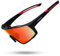 RTUOHUIN Polarisiert Fahrradbrille UV400-Schutz Sport Sonnenbrille TR90 Flexiblem Rahmen Hochwertig Schnelle Schutzbrille für Kinder Herren und Damen