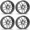 4x Dotz Felgen LagunaSeca dark 10.0Jx20 ET40 5x120 kompatibel mit BMW 2 3 4 5 X3 X4 X5