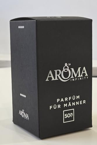 Infinity Aroma, B27, Herren Eau de Parfum, Herren Parfüm, Zitrusfrüchte mit Piment, Vetiver und Zedernholz, Langanhaltend