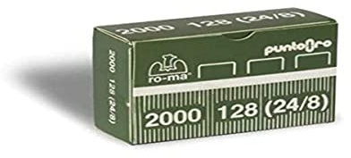 RO-MA 1003601 Heftklammern, 5 Packungen à 2000 Stück