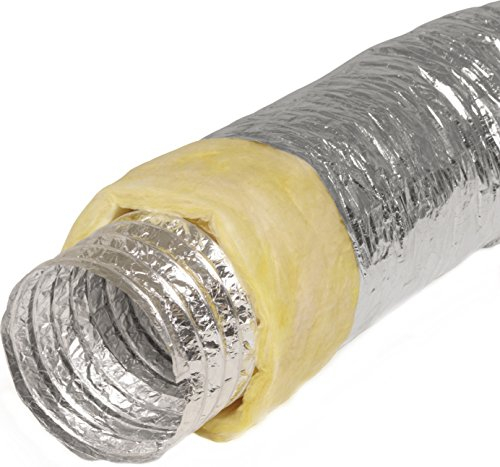 Intelmann Alu-Flexschlauch Ø 200 mm thermisch isoliert, Länge 10m (80 100 125 150 160 200 250)
