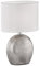 WOFI ACTION by 845601706000, Tischleuchte, Keramik, 40.0 watts, E14, Silber, 24.0 x 17.0 x 37.0 cm