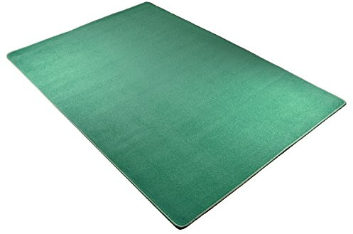 Hanse Home Teppich Nasty, Unifarben Türkis, rund ø 200 cm
