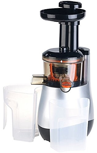 Rosenstein & Söhne Elektrischer Slow Juicer, 60 Umdrehungen/Min., leiser Motor, 150 Watt
