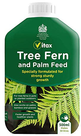 Vitax Ltd 3 X Tree Fern & Palm Feed 500ML