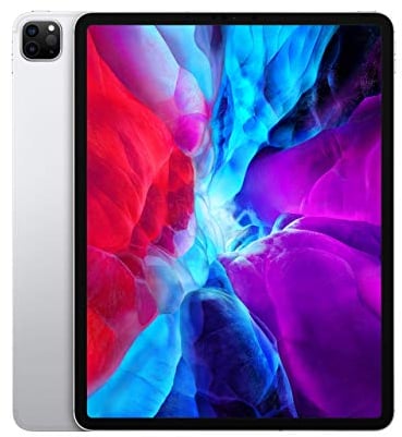 2020 Apple iPad Pro (12.9-inch, Wi-Fi + Cellular, 1TB) Silver (Renewed)