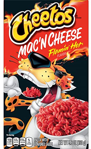 Cheetos Mac 'N Cheese, Flamin' Hot 168 ml