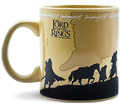 Silver Buffalo Der Herr der Ringe Keramikbecher, Fassungsvermögen: 590 ml