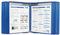 QSJY Sichttafelsystem Wand Sichttafeln A4, Fächermappe 20 Blau Tafeln (Color : Blue-A4 Letter)