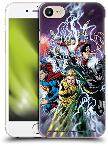 Head Case Designs Offizielle Justice League DC Comics Neu 52#15 Comic-Bucheinbände Harte Rueckseiten Handyhülle Hülle Huelle kompatibel mit Apple iPhone 7/8 / SE 2020 & 2022