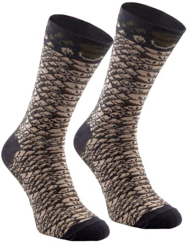 Rainbow Socks - Unisex Damen Herren - Gemusterte Tiersocken - Safari Und Dschungel - 1 Paar - SCHLANGE - 41-46