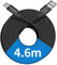 Baiwwa Cable USB C 4.5M, Extra Largo Cable USB A USB C Carga Rapide para Mando PS5, para Samsung Galaxy Tab S8, y más USB C Smartphone, Tablet - Negro