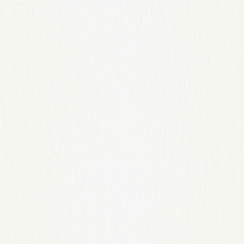 Erismann Tapete | Kollektion Fashion for Walls 4 | 10376-01 | Vliestapete | Uni/Einfarbig | 0.53 x 10.05 m | Weiß | Wohnzimmer | Flur | Büro | Küche | Wohnräume