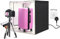 Professional 80cm Portable Photo Studio Light Box Kit with 3 Colors Backdrops 80W 8500LM Photo Shooting Tent for Product Photography