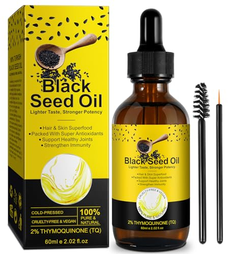 Black seed oil,olio di cumino nero,olio di semi neri,naturale al spremuto a freddo biologico,la crescita dei capelli,pelle, viso,massaggio,60ml