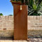 Fontana da giardino in acciaio corten 10x40 H100 (Senza base)
