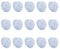 15 Pieces Floating Sealer Replacement Universal Pressure Cooker Sealer with Float Valve Kitchen Washers for Food