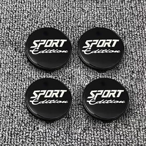 KNHCX Cache Moyeu pour Peugeot 206+ 2009-2013,Jante Alliage+ABS Centre Jante Capuchons Enjoliveur Bouchon Jante Cache Roue Centrale Universel Pièces Rechange Étanches Accessoires Voiture