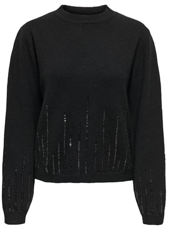 JDY Damen Jdymadison Life L/S On Sequin Pull KNT
