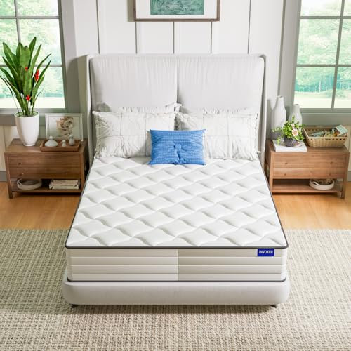 Memory Baumwolle AquaFlex 7-Zonen Matratze 140x200 cm, 25 cm Höhe, Härtegrad H3, Ergonomische Matratze für Erwachsene und Kinder - Druckentlastung, Geräuscharm, Atmungsaktiv