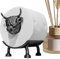 zwxqe Tissue Holder Organizer, Fun Toilet Paper Holder, Unique Highland Cow Rack, Decorative Bathroom Stand, Tissue Roll Ideal for House Art Decoration and Storage