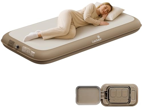 Luxchoice Matelas Gonflable 1 Place Electrique 200x100x20cm 500kg Max