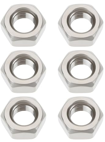 AS Axis Spindleon 6 Tuercas de Cabeza/hoja de Rosca Izquierda M10 X 1,25 de Acero Inoxidable 90051300010 Compatible con Echo PE-230 Recortadoras