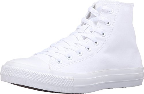 Converse Chuck Taylor All Star Mono Hi Sneaker Herren Weiss - 46 1/2 - Sneaker High Shoes