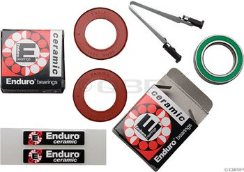 Enduro Bearings Unisex-Erwachsene CH MR 240737 LLB-Ceramic Hybrid (Radial) -24,07x37x7 Bearings, Metall, One Size