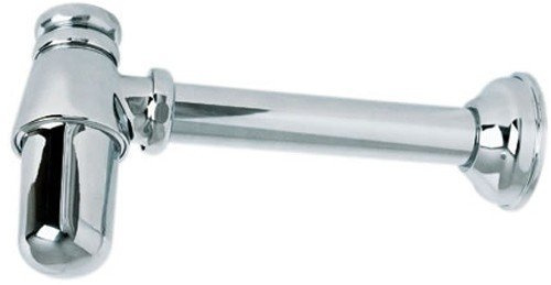 Deva TCP625 Bottle Trap Chrome 1 1/4 inch with Wall Extension