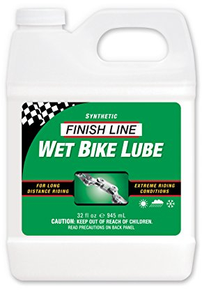 Finish Line Wet Fahrrad Kette Lube, 909 Quart Krug