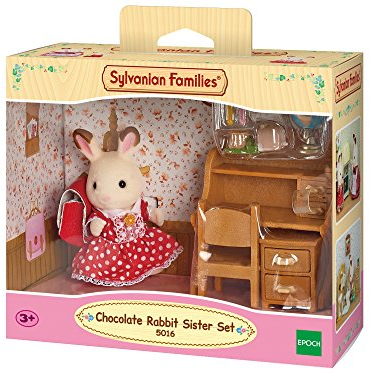 SYLVANIAN FAMILIES 5016 Set Bureau+Fille Lapin