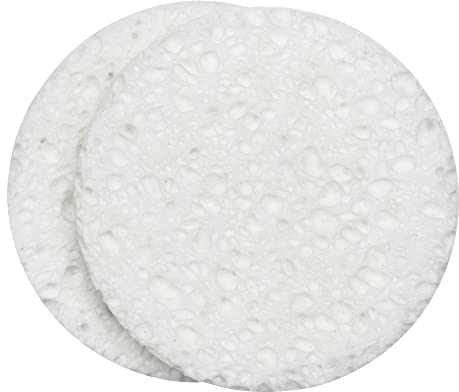 QVS Éponges Nettoyantes pour Visage 2 Pièces