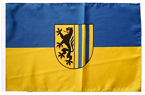 Flaggenfritze® Flagge Deutschland Stadt Leipzig - 30 x 45 cm