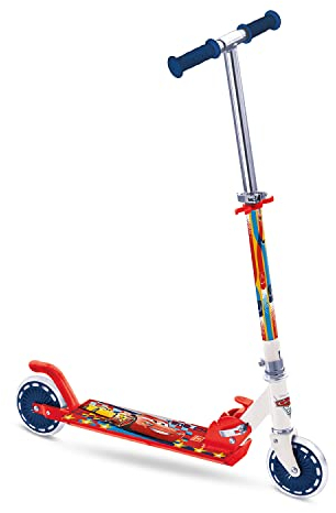Mondo Toys - Aluminiumroller für Jungen / Mädchen CARS - verstellbarer Lenker - 2 Räder - 18100