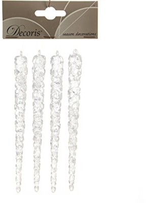 Kunststoff-Eiszapfen, 4 Stück