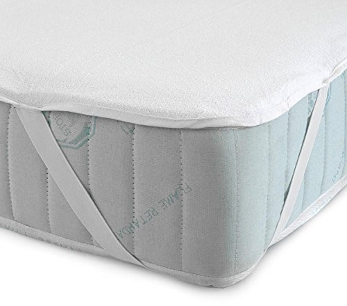 Zucchi – Doppelbett-Matratzenauflage aus 100 % PU-Kunststoff gefertigt, wasserdicht, Maße: 175 x 200 cm