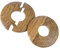 Solid Smoked Oak Radiator Pipe Cover, Pipe Rose, Jigsaw - X2 Covers per Pack