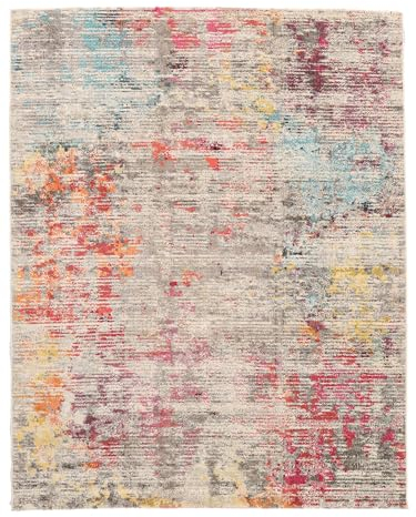 RugVista, Monet, Teppich, Mittelflor, 200 x 250 cm, Rechteckiger, Modern, Oeko-Tex Standard 100, Polypropylene, Flur, Schlafzimmer, Küche, Wohnzimmer, Mehrfarbig, Mehrfarbig