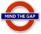 GWC London Underground Mind The Gap Kühlschrankmagnet aus Gummi