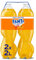 Fanta Naranja, Zero Azúcares Añadidos, Pack 2 Botellas de 2L