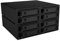 ICY BOX 8-Fach 2,5 Zoll Backplane für 2X 5,25 Zoll Schacht, SAS III 12 Gbit/s und SATA III 6 Gbit/s, Mini SAS HD Host, Lüfter