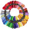 Cleana Arts Kreuzstich Baumwolle Stickgarn Stickgarn (150 Farbe)
