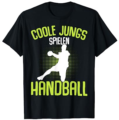 Coole Jungs spielen Handball Handballer Jungen Kinder T-Shirt
