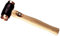 Martello in rame/rame, 38 mm, 1260 G | Martelli Soft FACE Tools, 1 X Qtà - 04-312