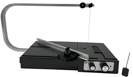 Hot Wire Foam Cutter Table- Variable Temp, Multi Angle, Bevel Shaping Hot Foam Knife With Removable Plunge Cutter. Includes 100-240v 18w Power Transformer By Calcor C3M