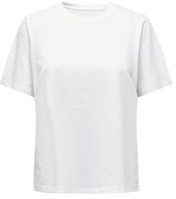 ONLY Women's Onlonly S/S Tee JRS Noos T-Shirt with O-Neck and Short Sleeves for Ultimate Comfort (Pack of 1)